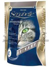 Bosch Sanabelle Urinary-pašaras, kuriame sumažintas proteino ir mineralinių medžiagų kiekis, skirtas suaugusioms katėms, ypač turinčioms jautrią šlapimo sistemą 2 kg.